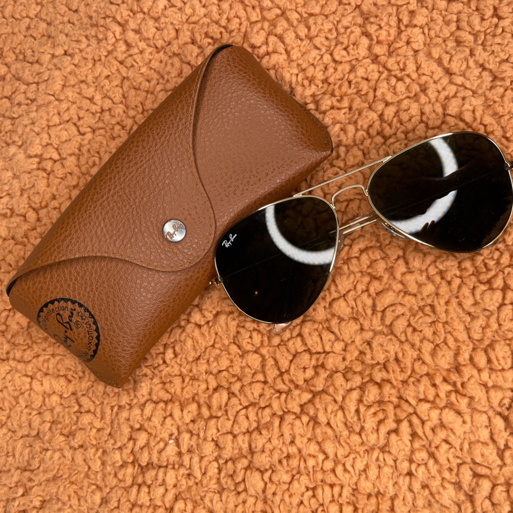 Classic Rayban Aviators RB 3025 Gold/Green XL (58-14)